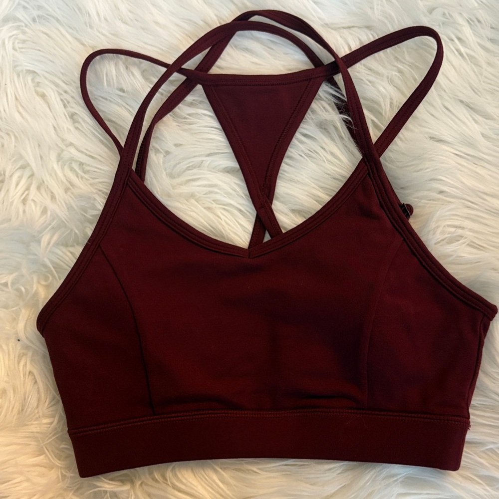 MPG Deep Red Sports Bra